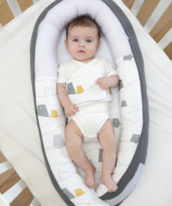 Doomoo Babybädd Björn Grå 3