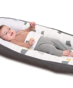 Doomoo Babybädd Björn Grå3