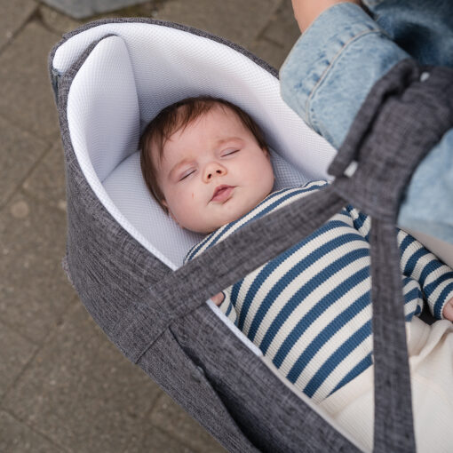 Doomoo Babynest Mjuklift i Grå